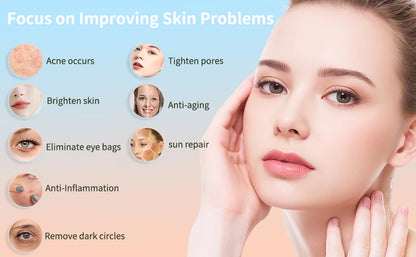 Silicone Ice Face Roller for Pore Reduction and Eye Puffiness - Smarsty