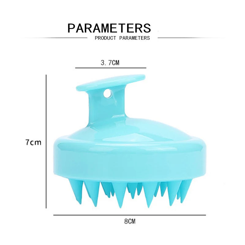Silicone Scalp Massage Brush for Relaxation and Cleanse - Smarsty