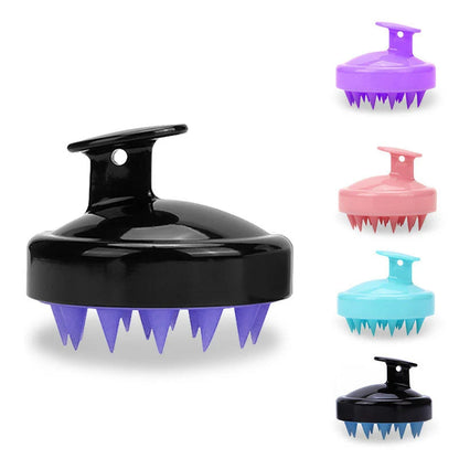 Silicone Scalp Massage Brush for Relaxation and Cleanse - Smarsty