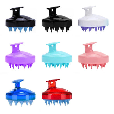 Silicone Scalp Massage Brush for Relaxation and Cleanse - Smarsty