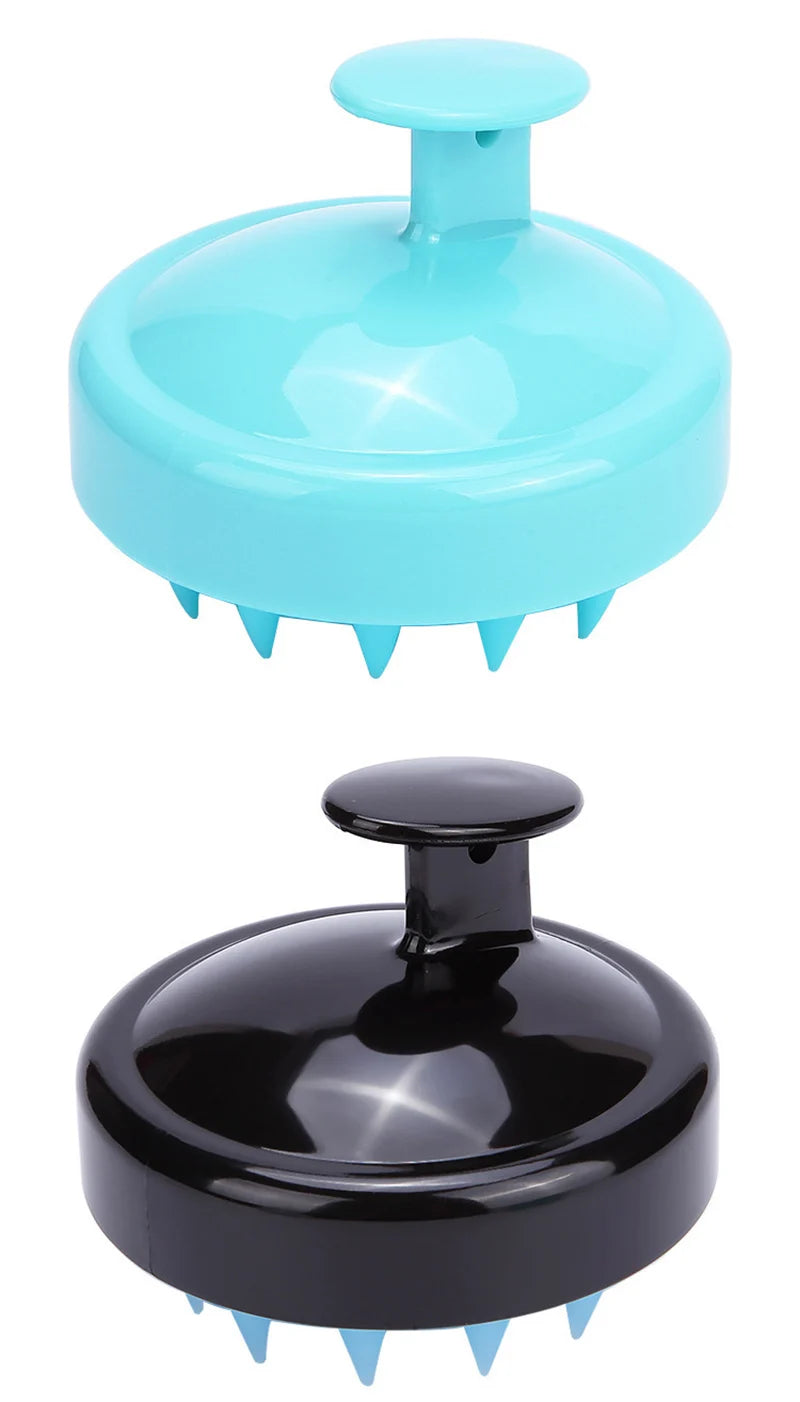 Silicone Scalp Massage Brush for Relaxation and Cleanse - Smarsty