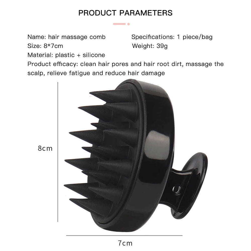 Silicone Scalp Massage Comb for Hair Growth - Smarsty