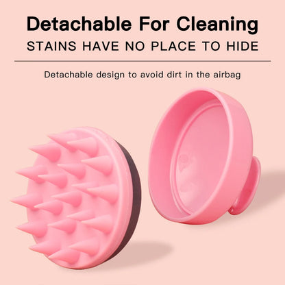 Silicone Scalp Massage Comb for Hair Growth - Smarsty