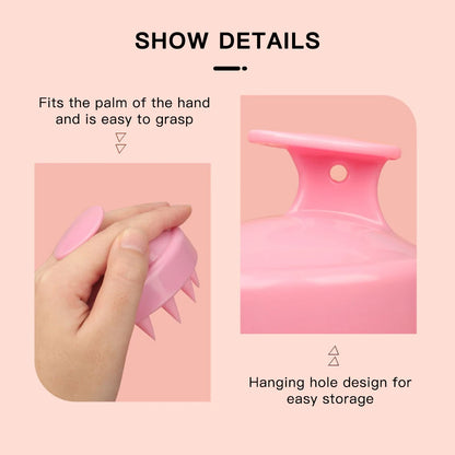 Silicone Scalp Massage Comb for Hair Growth - Smarsty