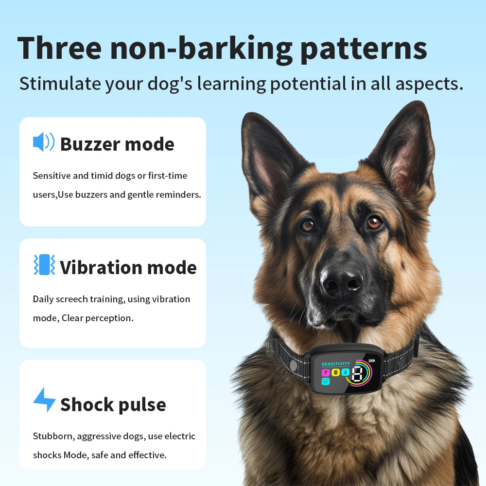 Smart Automatic Bark Control Collar for All Dogs - Smarsty