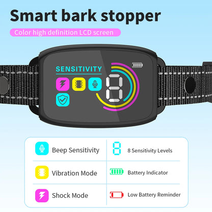 Smart Automatic Bark Control Collar for All Dogs - Smarsty