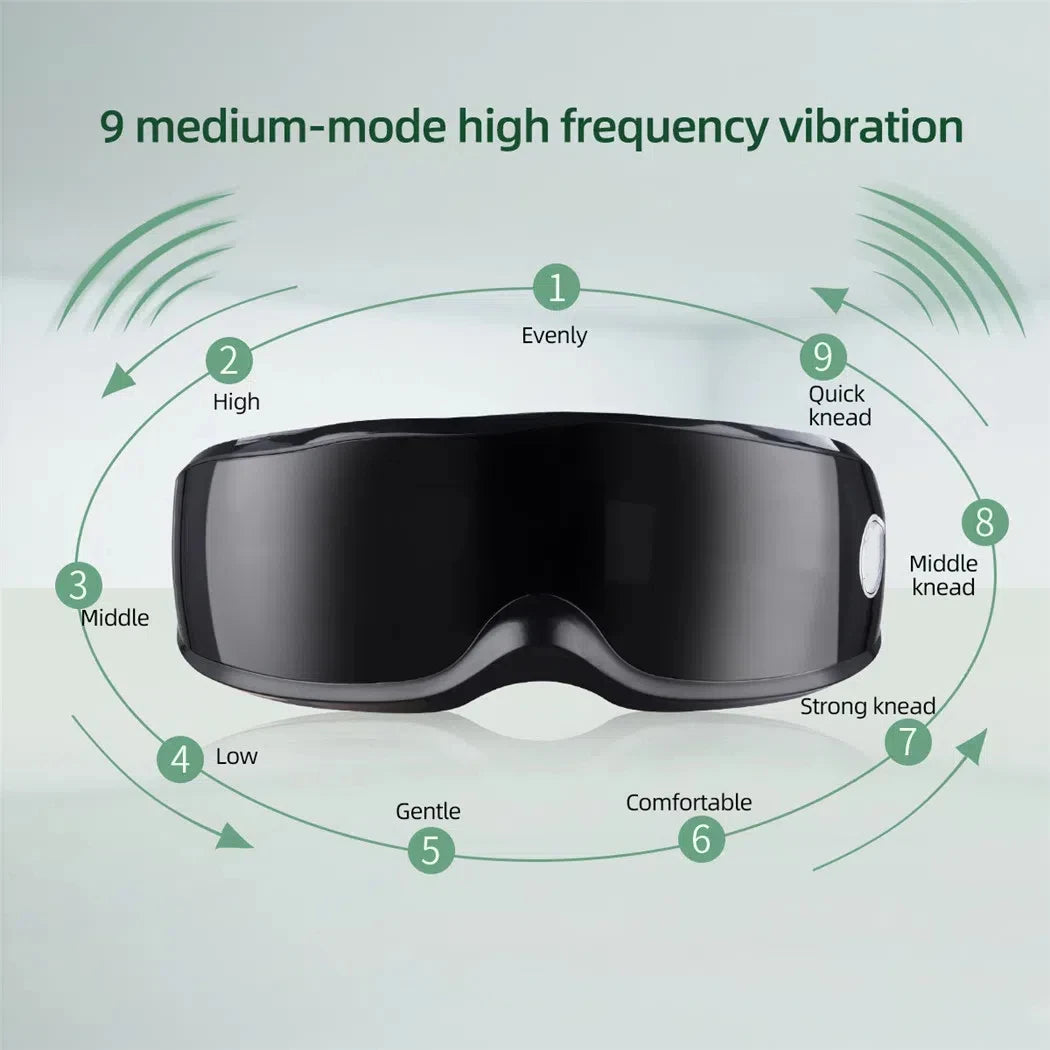 Smart Eye Massager with Magnetic Therapy for Fatigue Relief - Smarsty