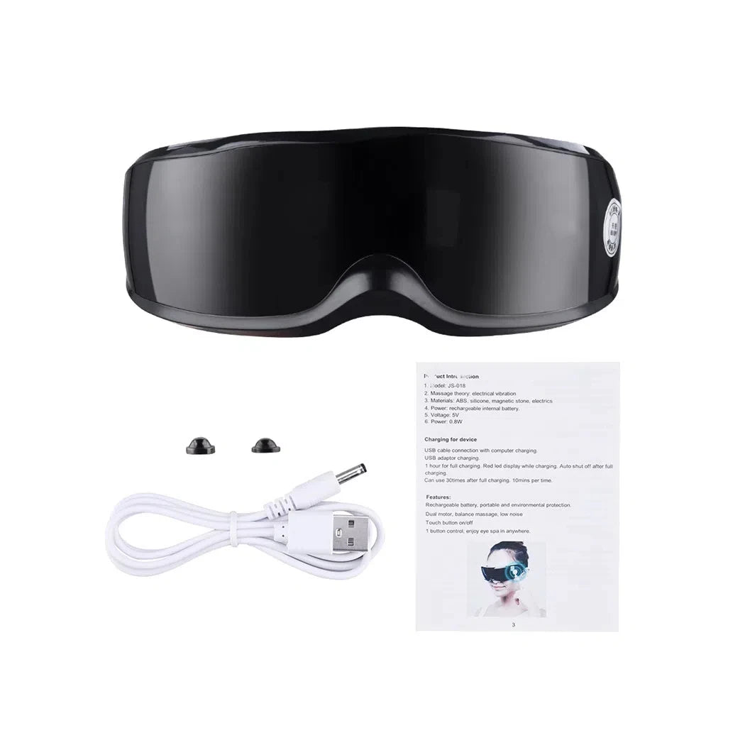 Smart Eye Massager with Magnetic Therapy for Fatigue Relief - Smarsty