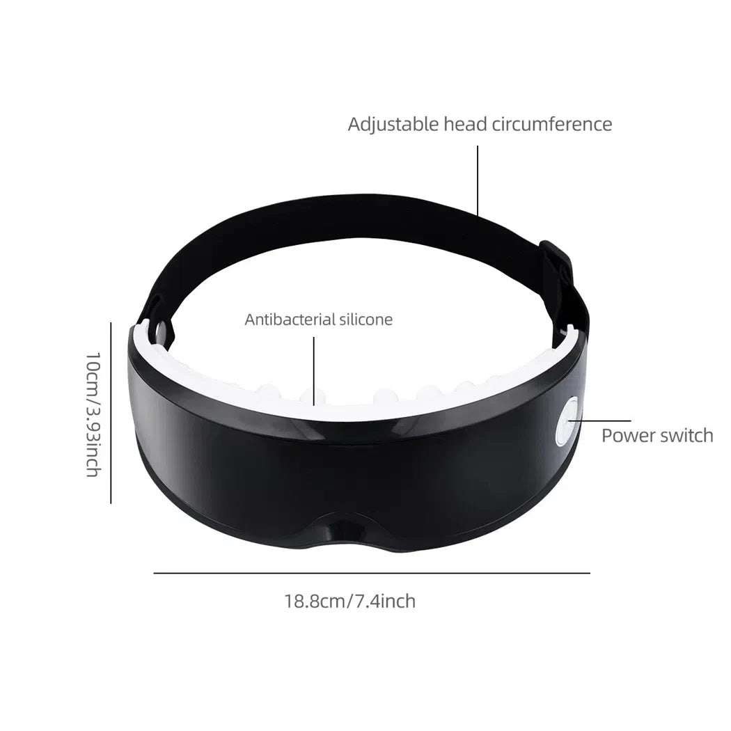 Smart Eye Massager with Magnetic Therapy for Fatigue Relief - Smarsty