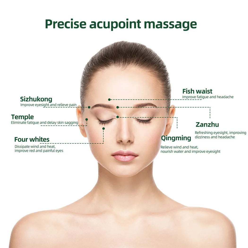 Smart Eye Massager with Magnetic Therapy for Fatigue Relief - Smarsty