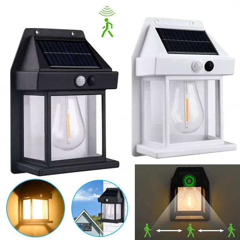 Solar Motion Sensor Night Lamp for Outdoor Safety - Smarsty