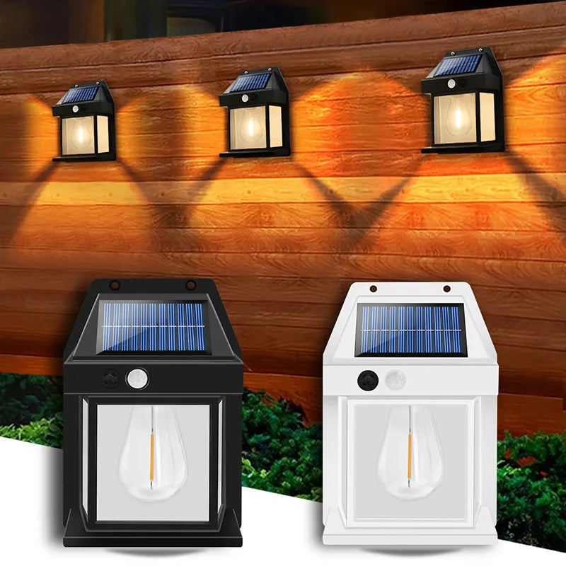 Solar Motion Sensor Night Lamp for Outdoor Safety - Smarsty
