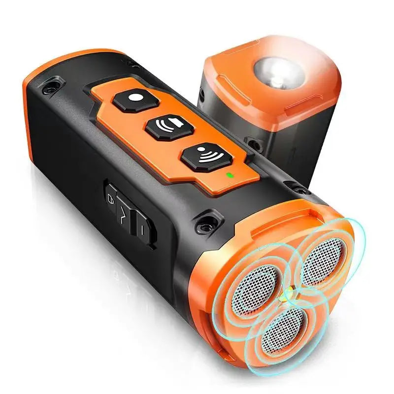 Ultrasonic Dog Repeller Training Device with LED Flashlight - Smarsty