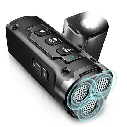 Ultrasonic Dog Repeller Training Device with LED Flashlight - Smarsty
