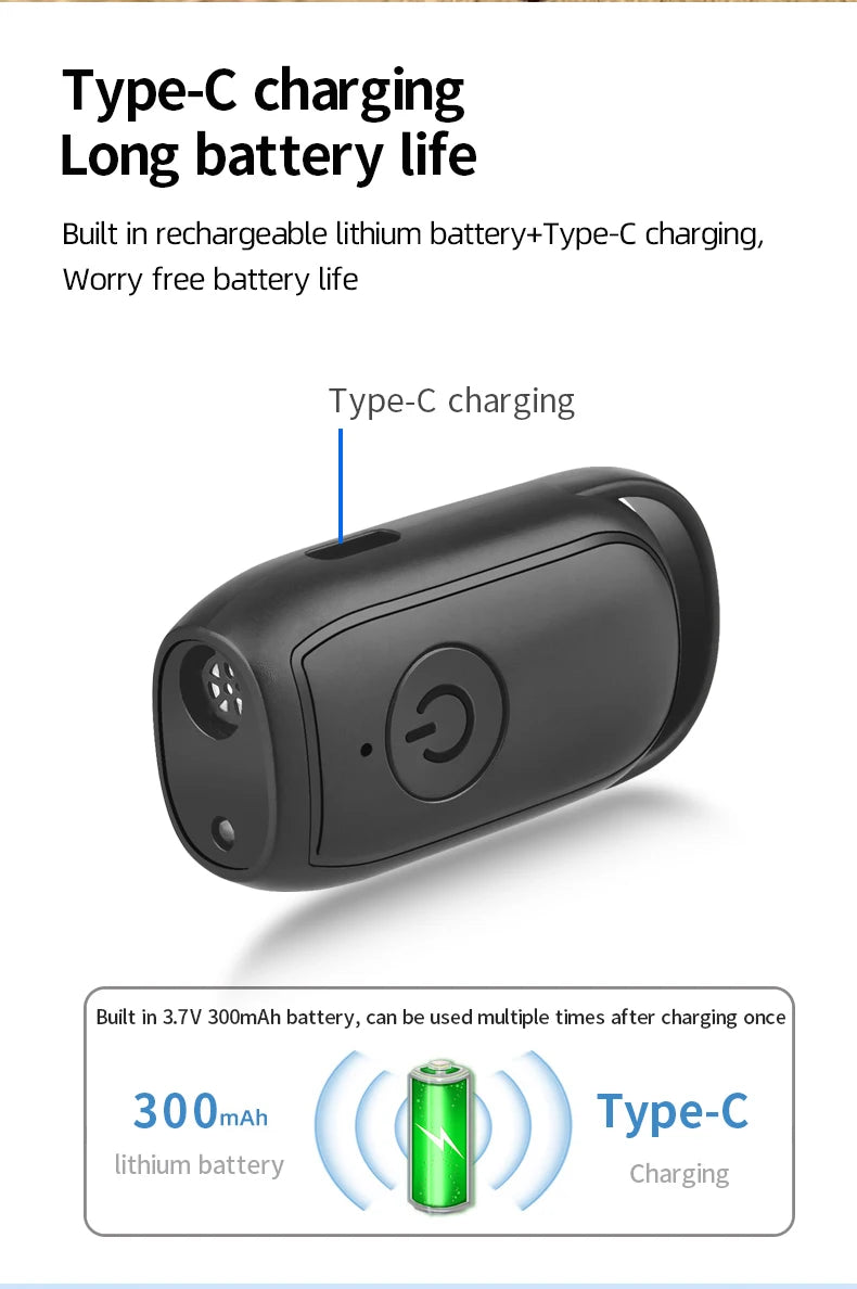 Ultrasonic Dog Repeller with LED for Effective Anti-Barking - Smarsty