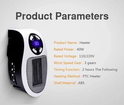 Mini Electric Heater - Smarsty