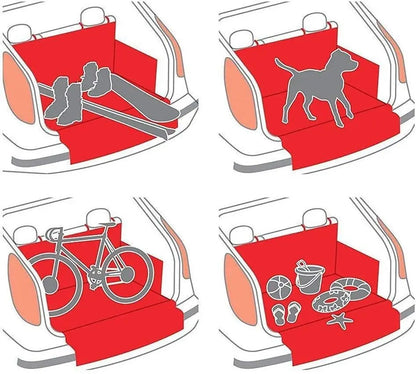 Waterproof Dog Car Seat Cover for SUV Protection - Smarsty