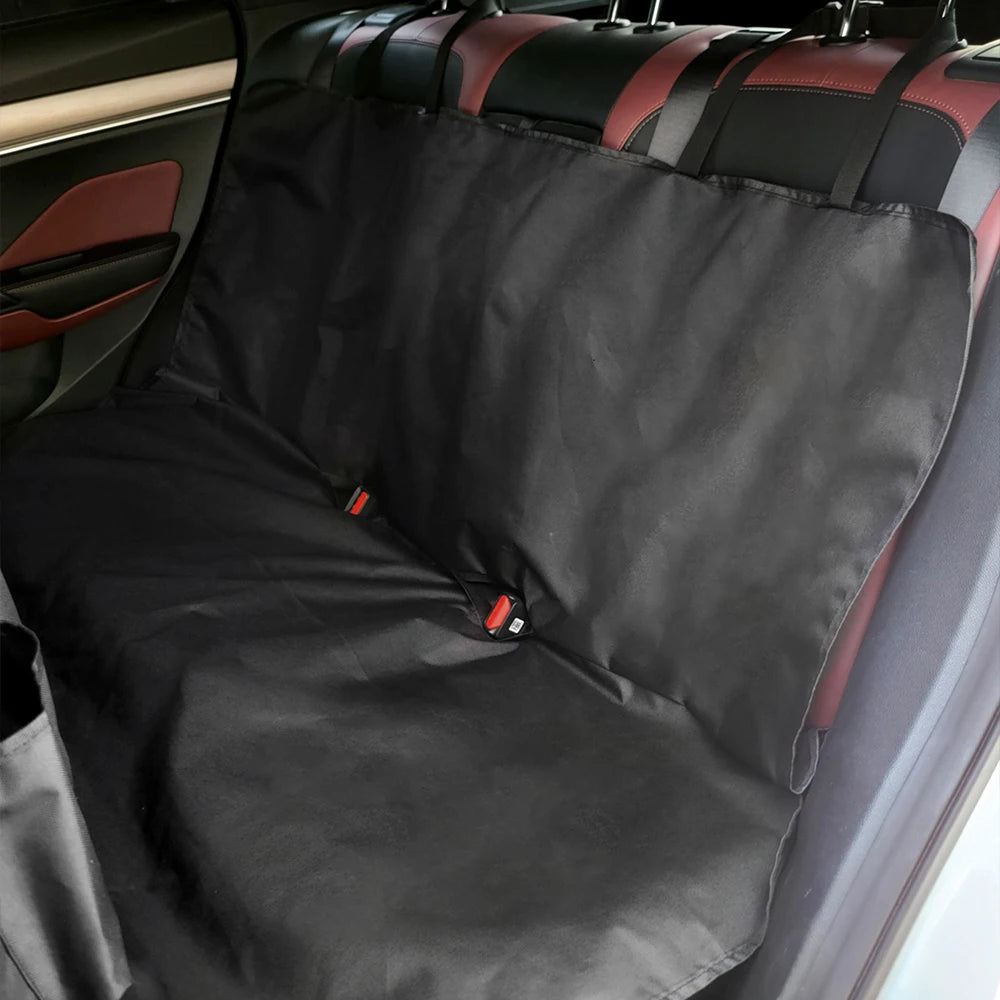 Waterproof Dog Car Seat Cover with Storage Pocket - Smarsty