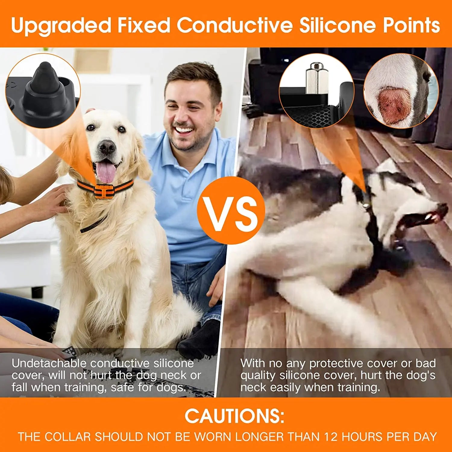 Waterproof Rechargeable Dog Training Collar with Remote - Smarsty
