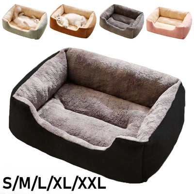 Breathable Plush Cat Bed with Multiple Size Options - Smarsty