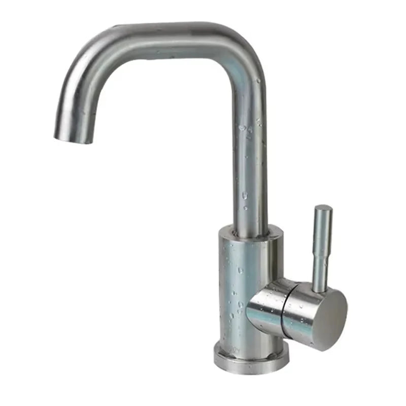 Stainless Steel 360 Rotating Bathroom Faucet Mixer - Smarsty