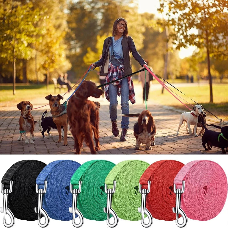 Nylon Dog Training Leash for All Sizes - Smarsty