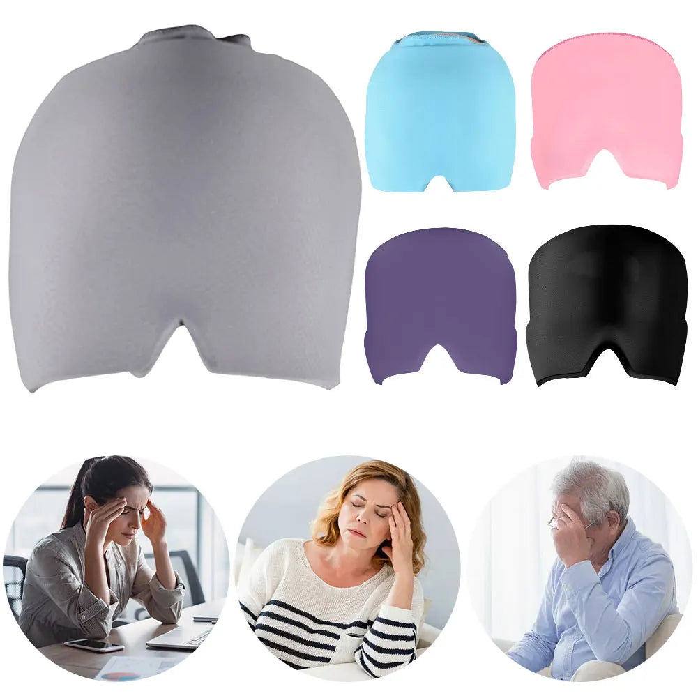 Migraine Relief Gel Ice Cap for Pain Relief - Smarsty