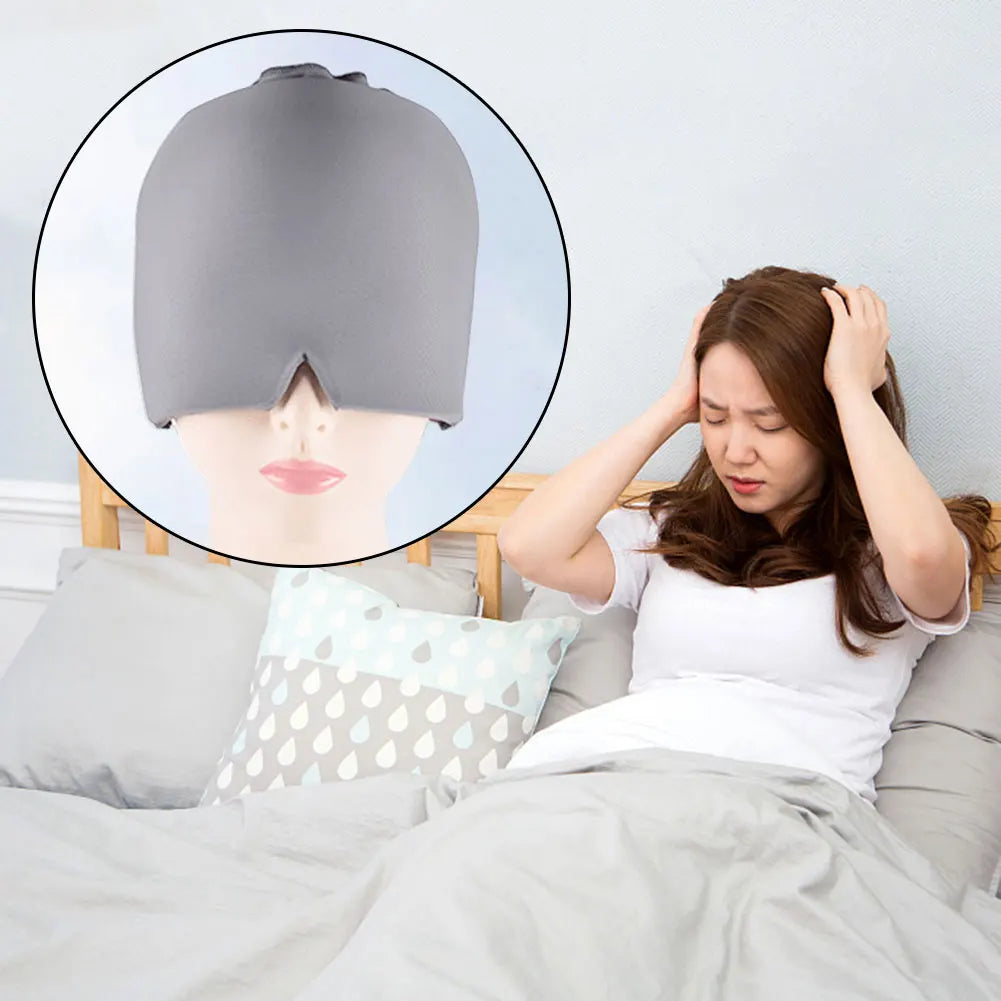 Migraine Relief Gel Ice Cap for Pain Relief - Smarsty