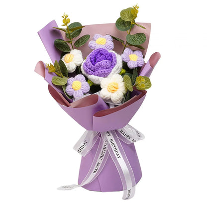 Crochet Flower Bouquet for Home Decoration and Gifts - Smarsty