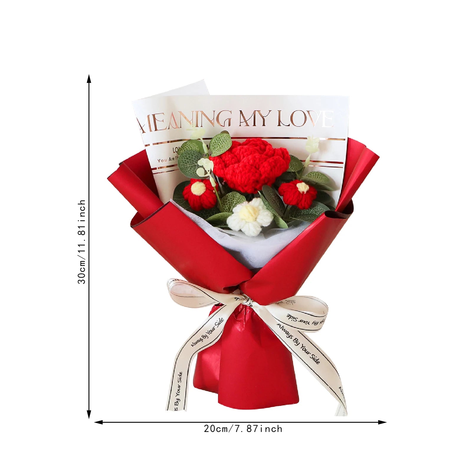 Crochet Flower Bouquet for Home Decoration and Gifts - Smarsty