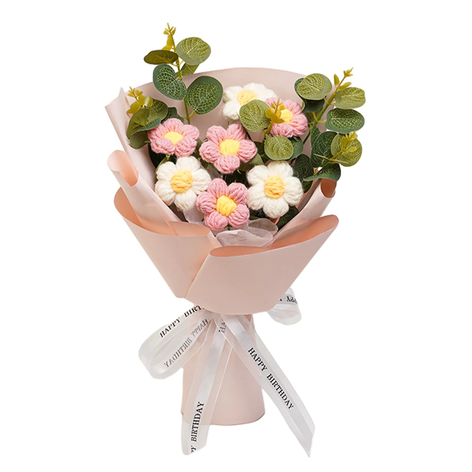 Crochet Flower Bouquet for Home Decoration and Gifts - Smarsty