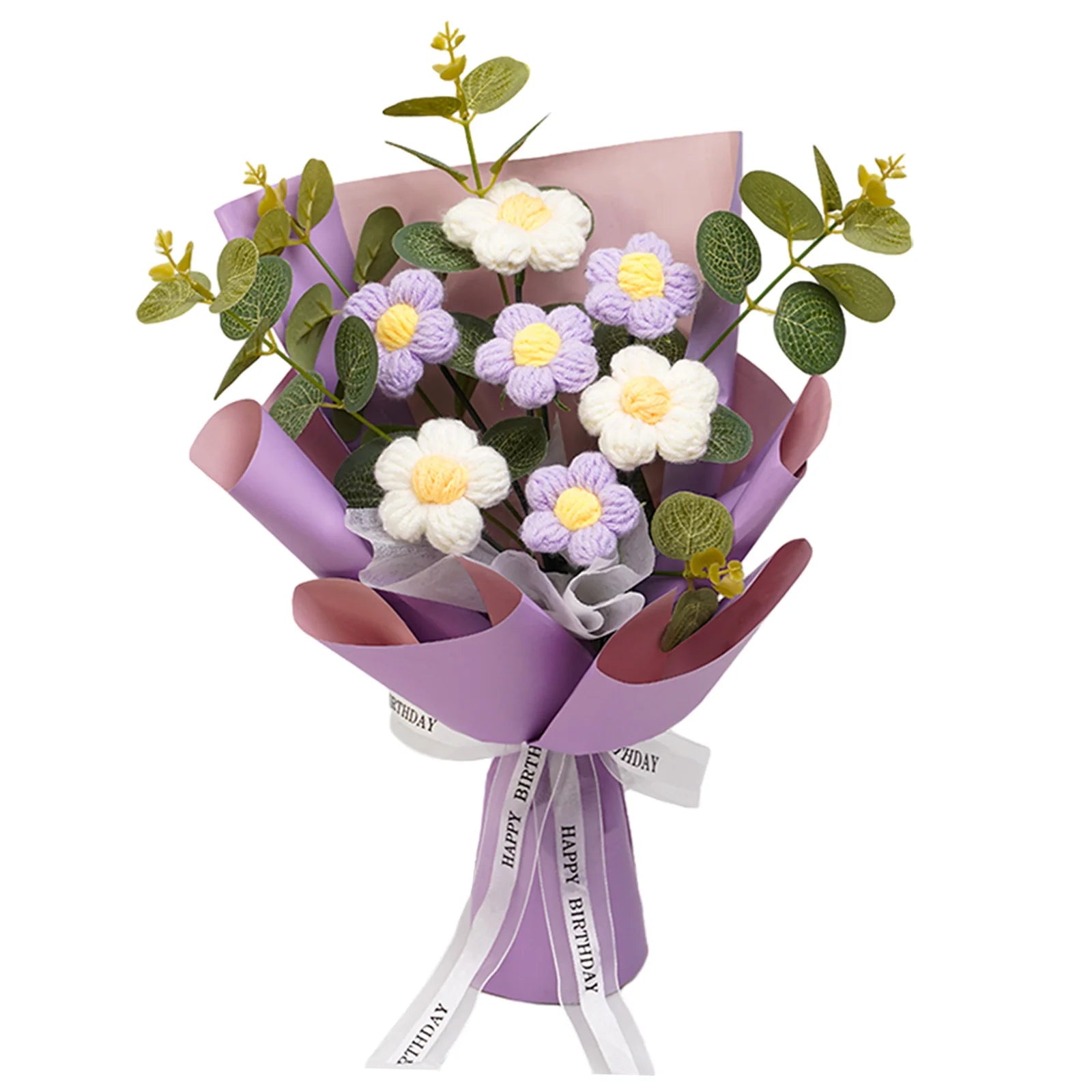 Crochet Flower Bouquet for Home Decoration and Gifts - Smarsty