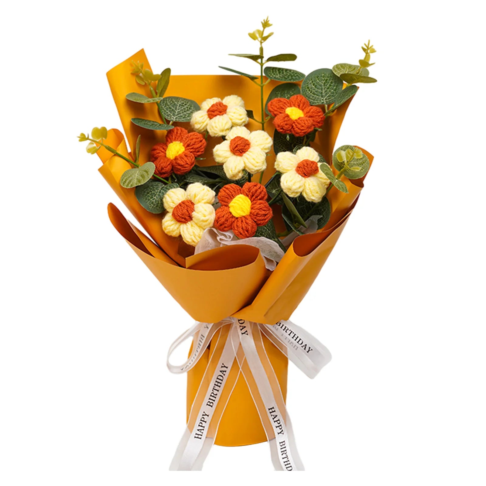 Crochet Flower Bouquet for Home Decoration and Gifts - Smarsty