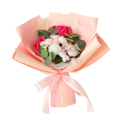 Crochet Flower Bouquet for Home Decoration and Gifts - Smarsty