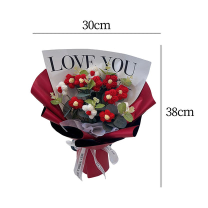Crochet Flower Bouquet for Home Decoration and Gifts - Smarsty