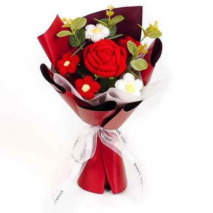Crochet Flower Bouquet for Home Decoration and Gifts - Smarsty