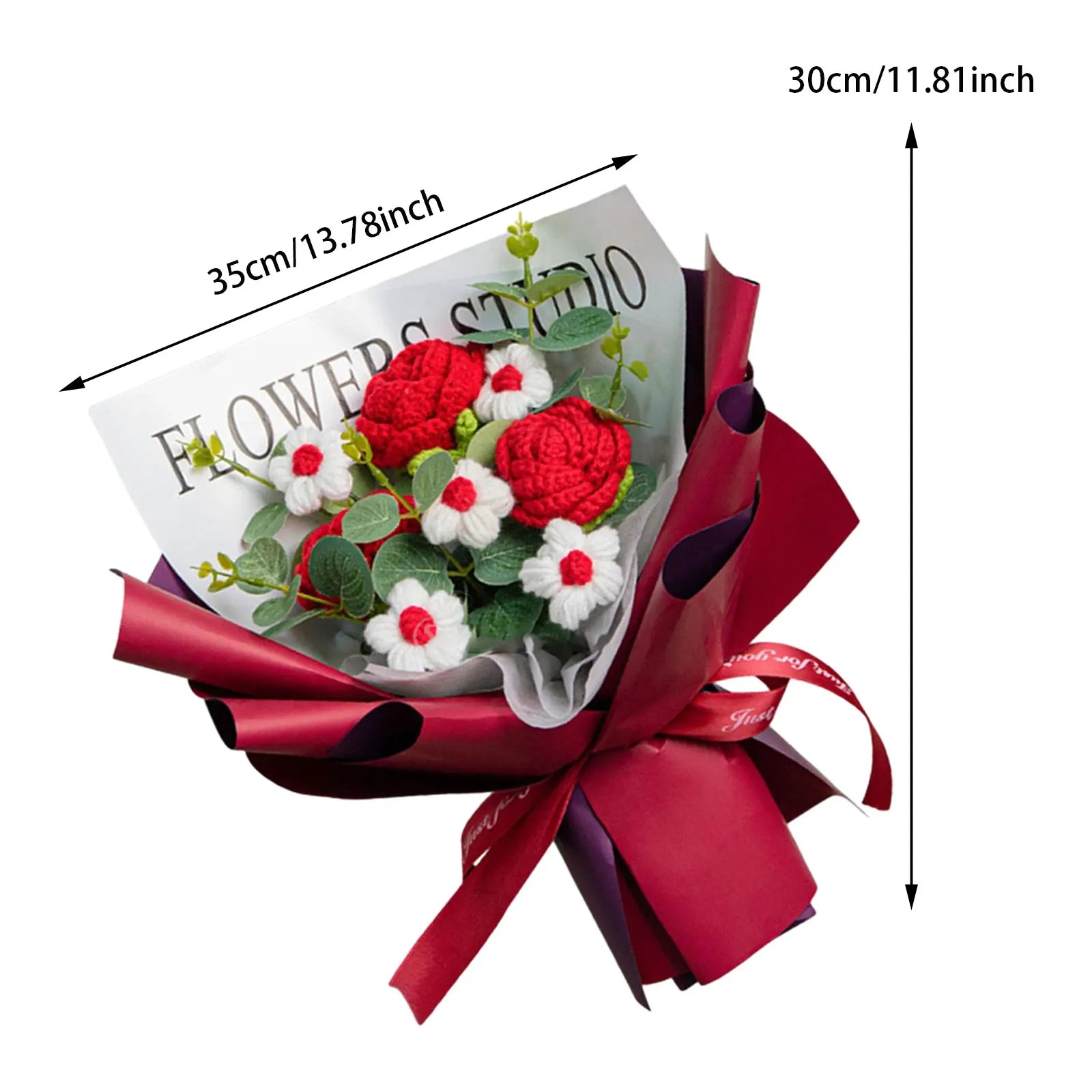 Crochet Flower Bouquet for Home Decoration and Gifts - Smarsty