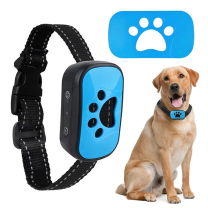 Rechargeable Ultrasonic Dog Bark Collar with Vibration - Smarsty