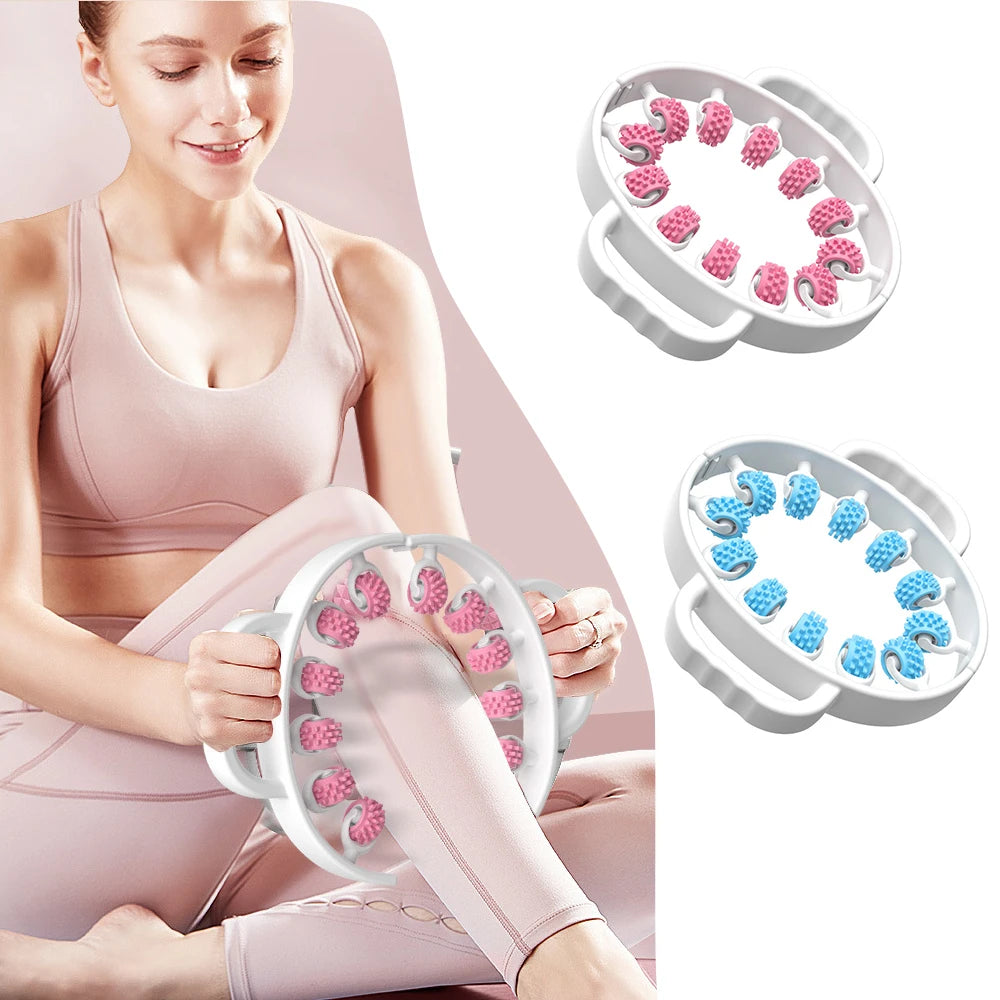 Portable Round Massager Roller for Targeted Cellulite Relief - Smarsty