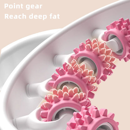 Portable Round Massager Roller for Targeted Cellulite Relief - Smarsty