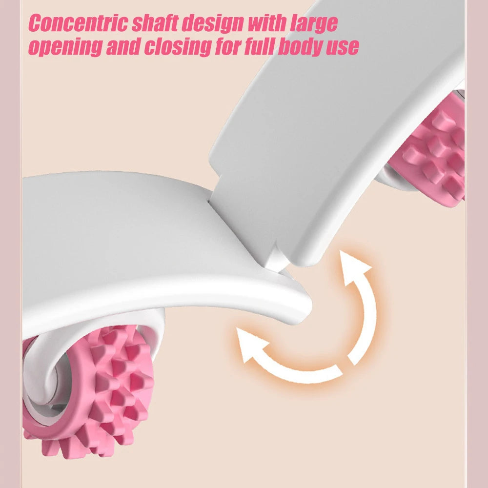 Portable Round Massager Roller for Targeted Cellulite Relief - Smarsty