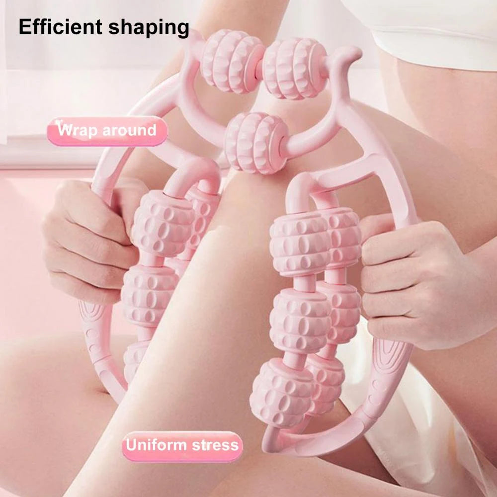 Portable Round Massager Roller for Targeted Cellulite Relief - Smarsty