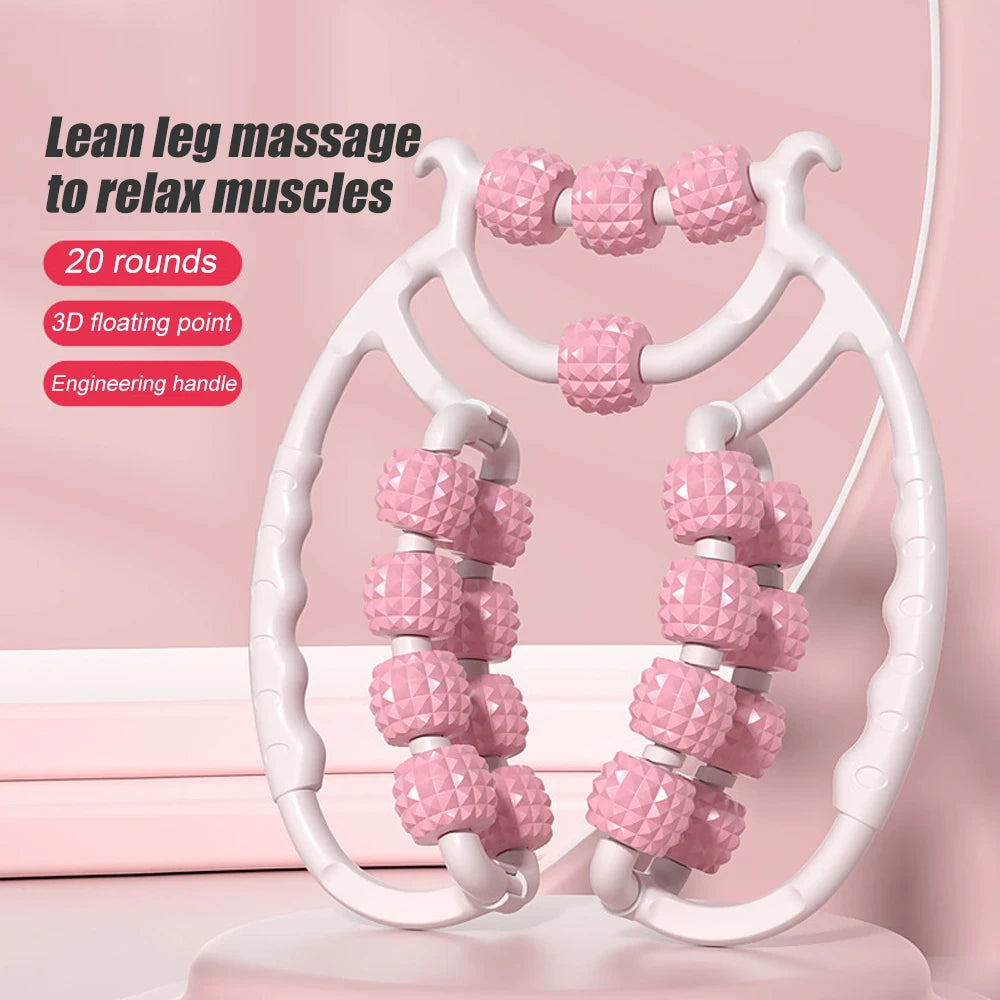 Portable Round Massager Roller for Targeted Cellulite Relief - Smarsty