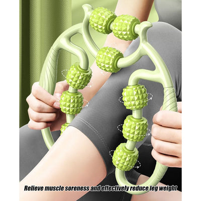 Portable Round Massager Roller for Targeted Cellulite Relief - Smarsty