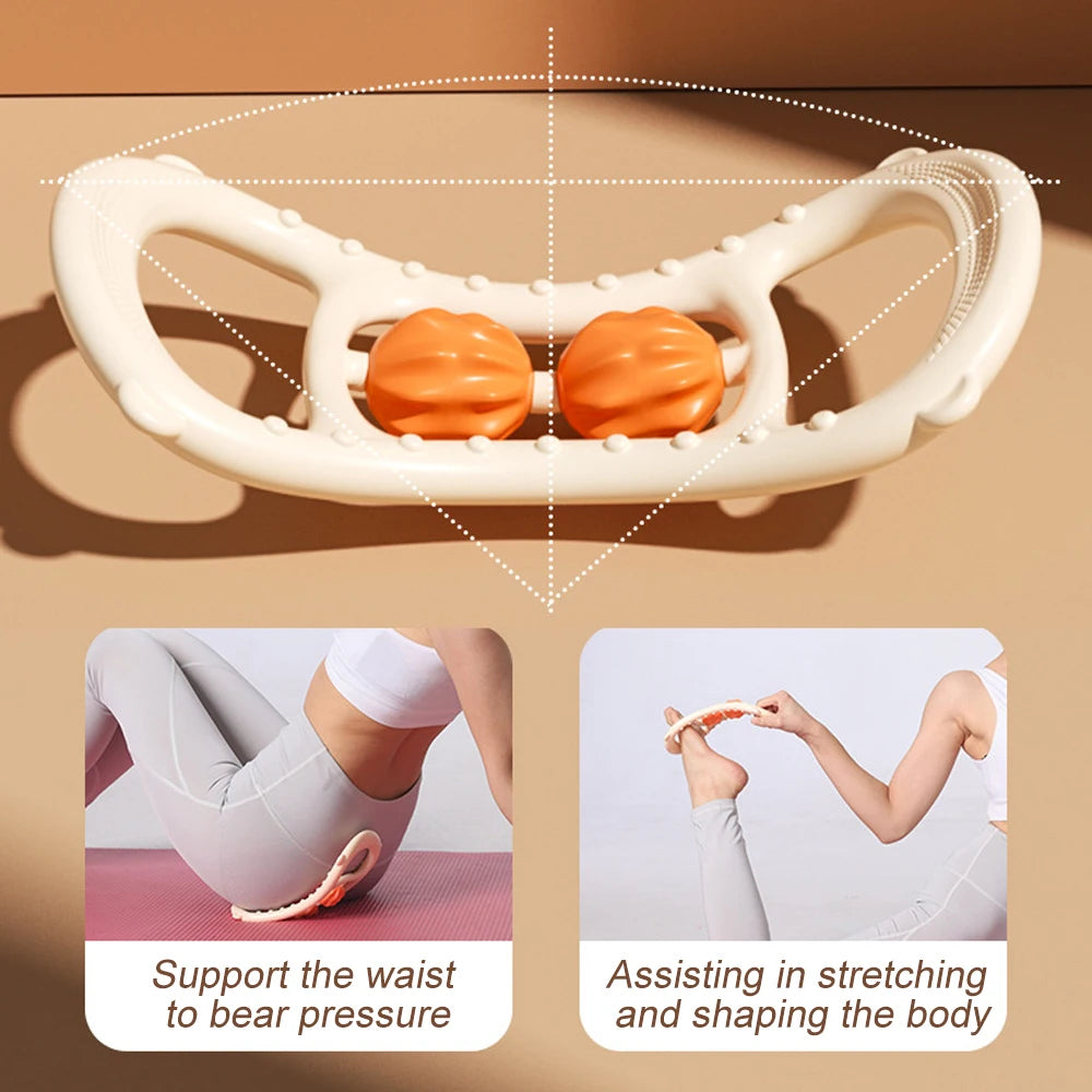Portable Round Massager Roller for Targeted Cellulite Relief - Smarsty