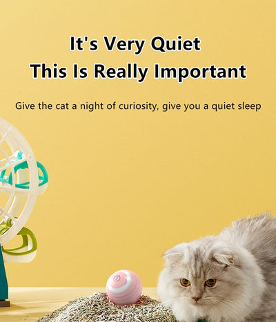 Smart Interactive Cat Balls for Engaging Indoor Play - Smarsty