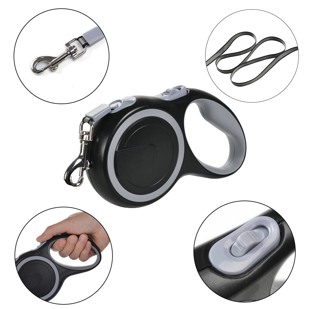 Retractable 8m Dog Leash for Outdoor Training - Smarsty