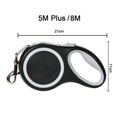 Retractable 8m Dog Leash for Outdoor Training - Smarsty