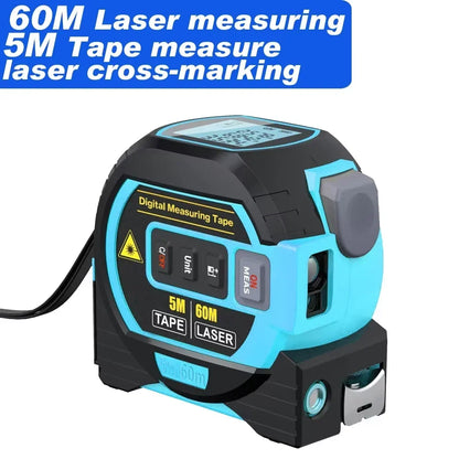 3 In 1 Laser Tape Measure with High Precision - Smarsty