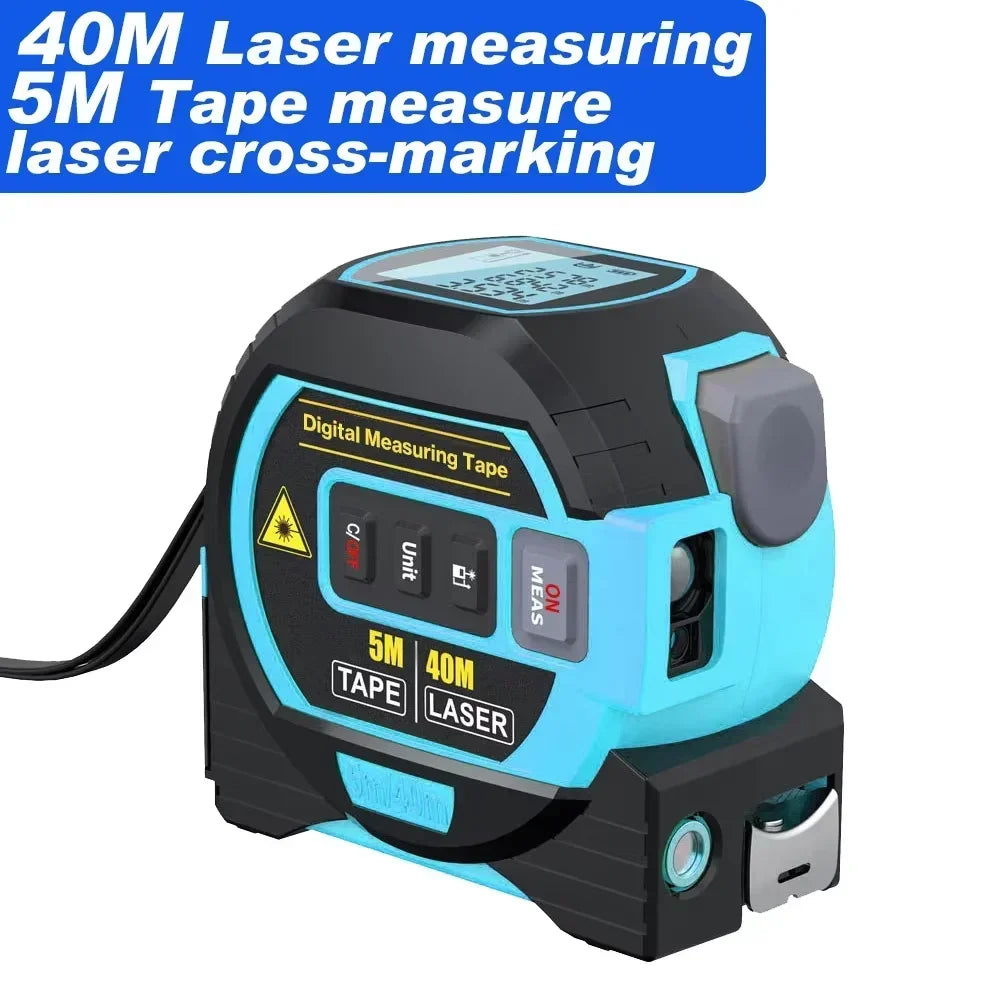 3 In 1 Laser Tape Measure with High Precision - Smarsty
